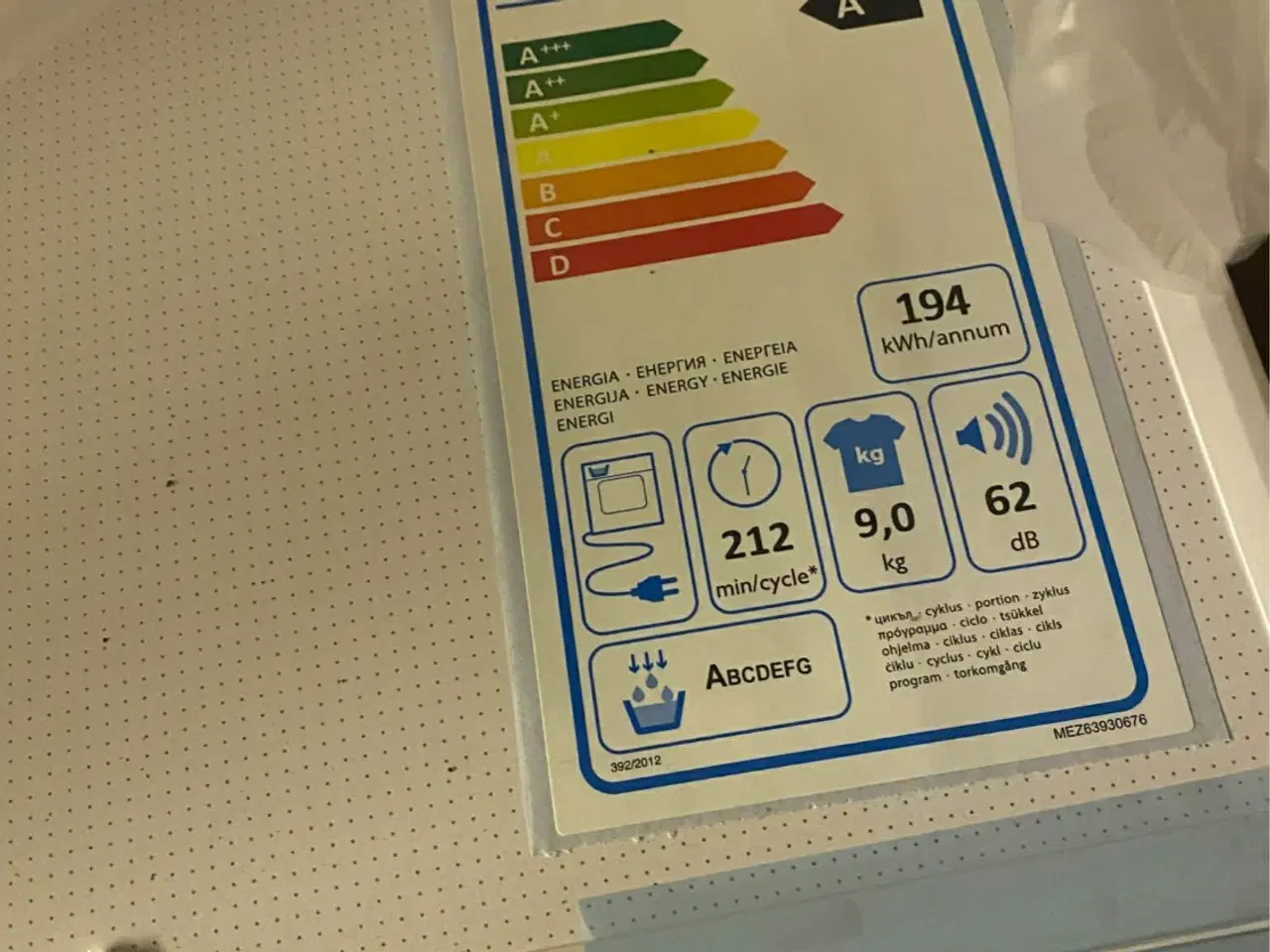 Billede 3 - HELT NY A+++ LG Tørretrumbler med Wifi