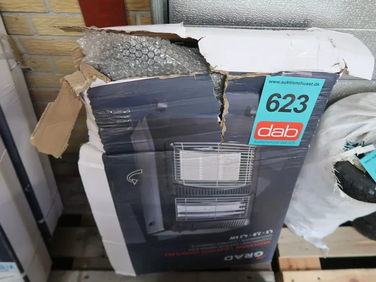 Billede 2 - Gasvarmeovn m/blæser 4,2 kW - Grad