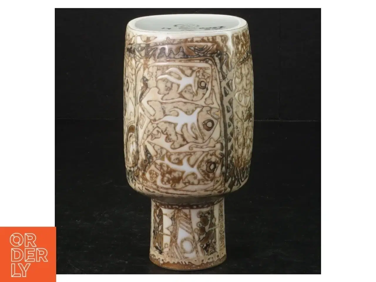 Billede 2 - Keramikvase 719/3207 fra Royal Copenhagen (str. H 14 cm)