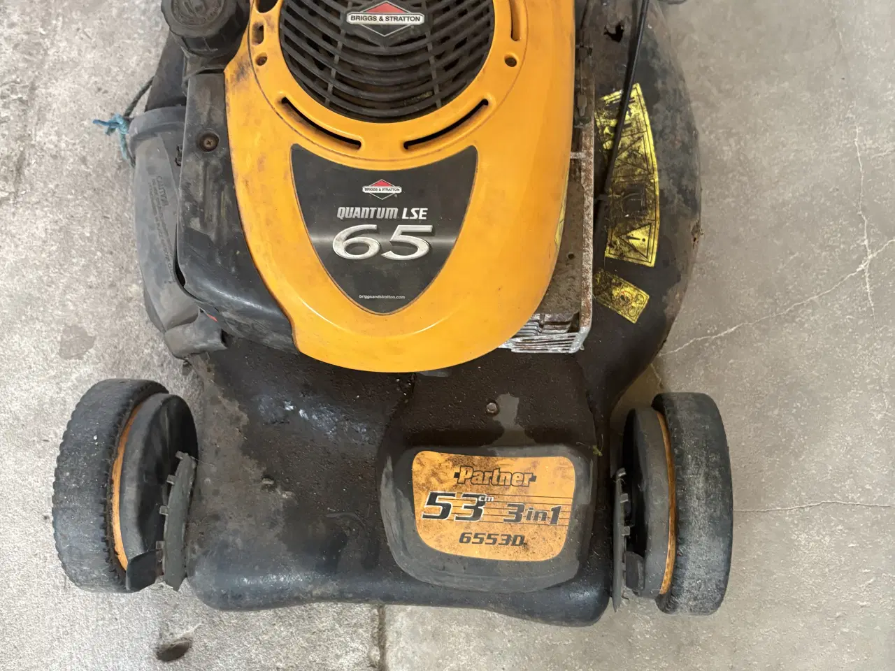 Billede 3 - Partner 53 cm plæneklipper