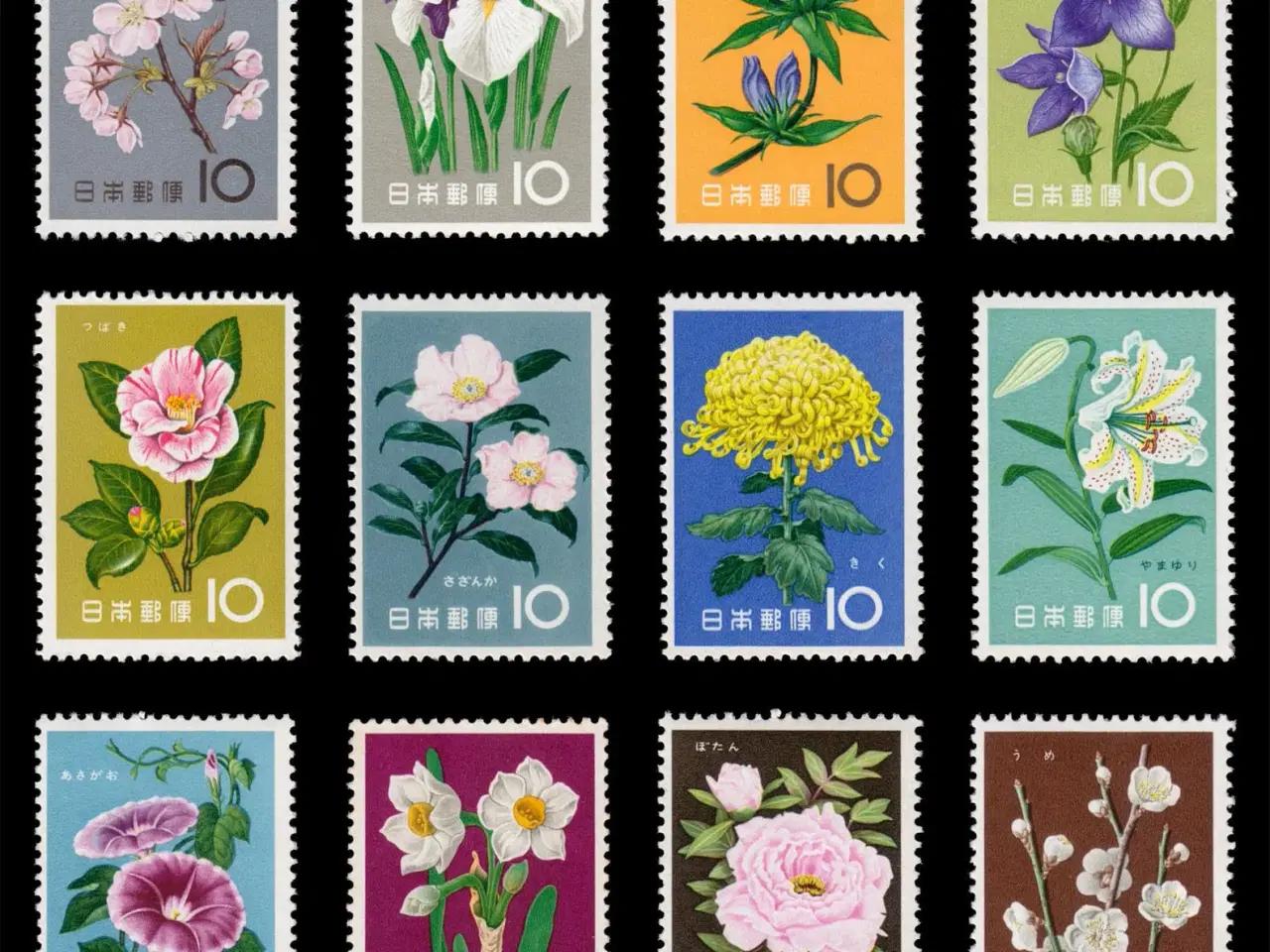 Billede 4 - Blomster 30 stk. + 1.500 ass. frimærker