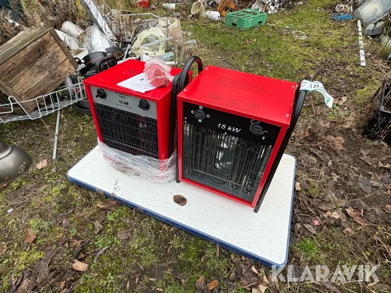 Billede 2 - Varmeblæsere 2 styks