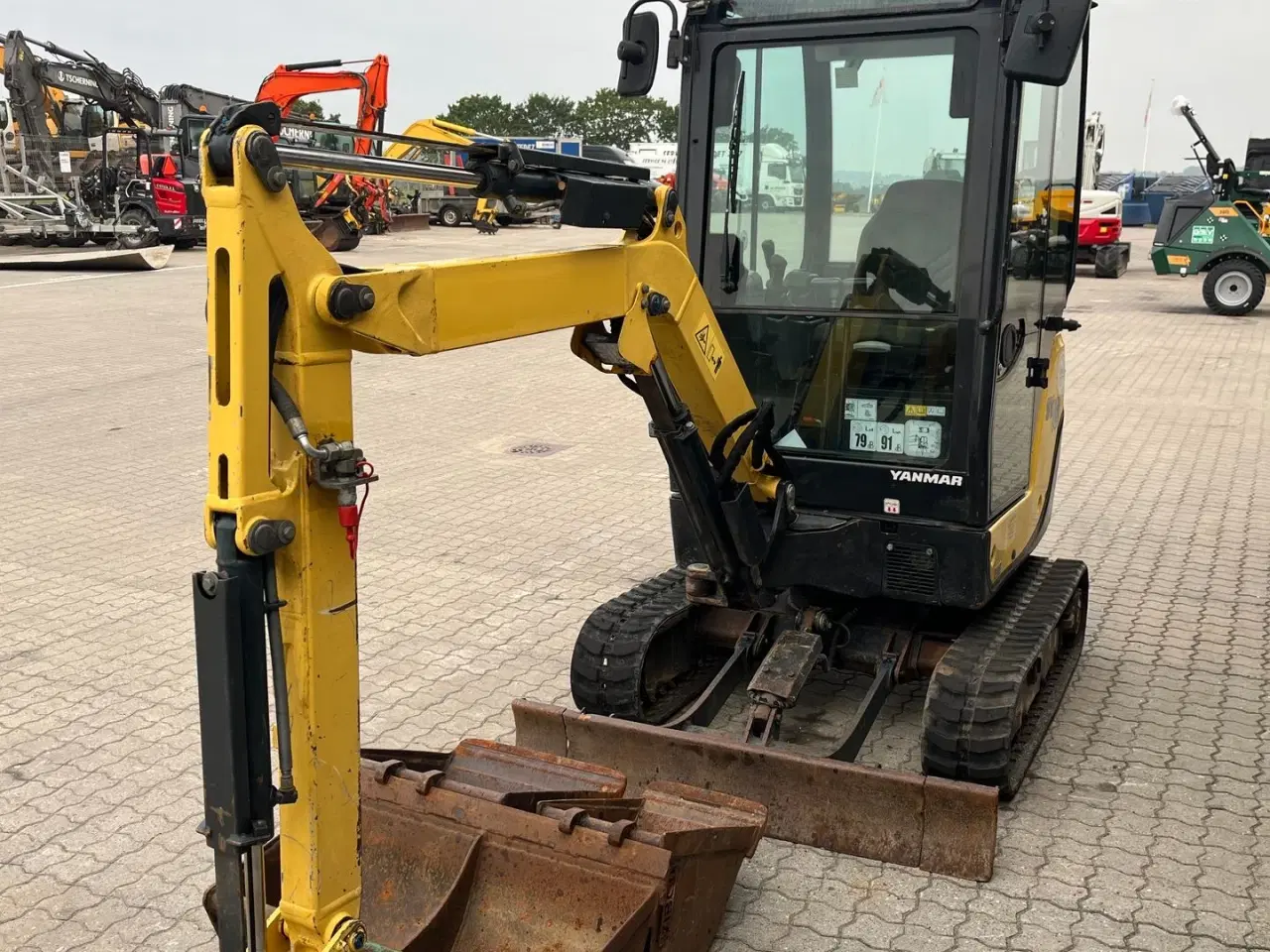 Billede 4 - Yanmar SV18 Hurtigskifte +3skovle