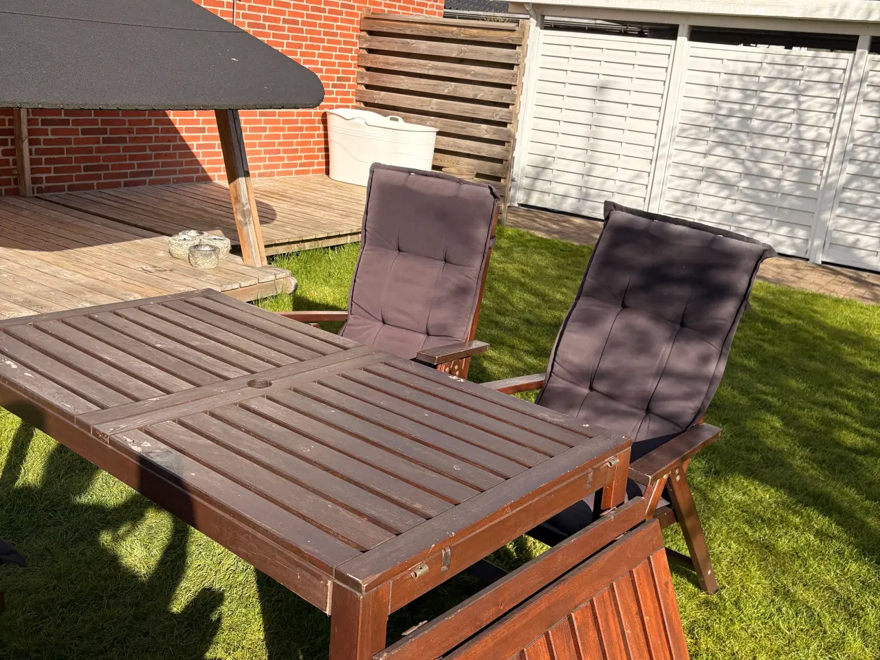 Billede 2 - Klassisk IKEA havemøbelsæt