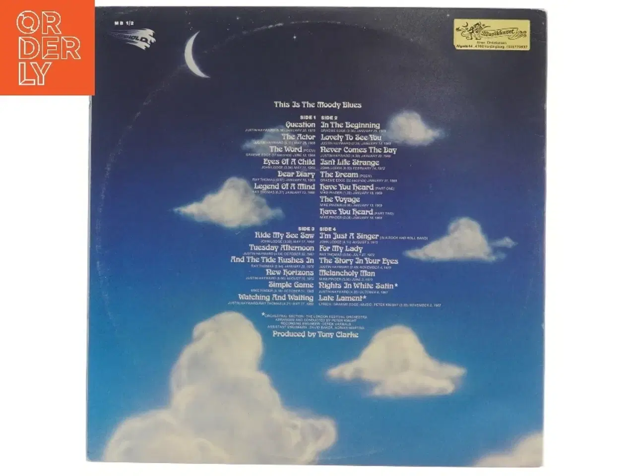 Billede 3 - This Is The Moody Blues - LP fra The Moody Blues (str. 31,5x31 cm)