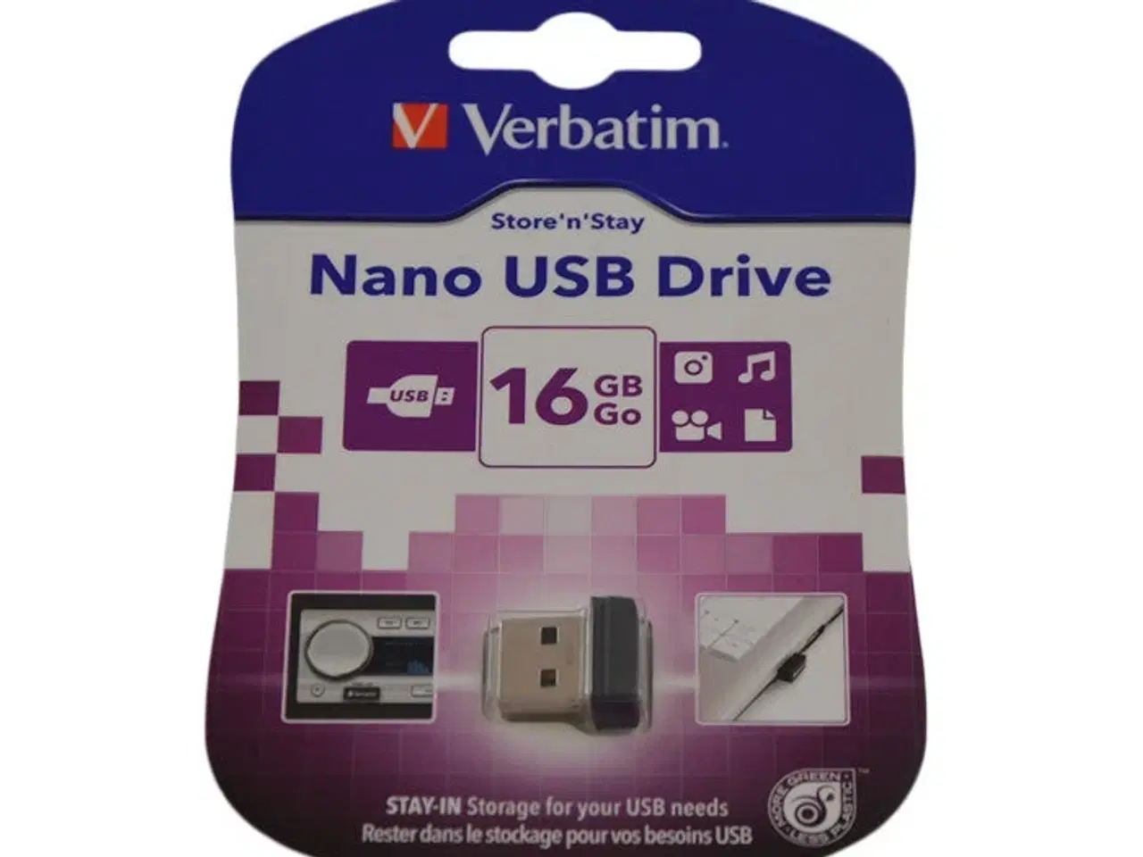 Billede 1 - MINI USB memory stick - 16 gb