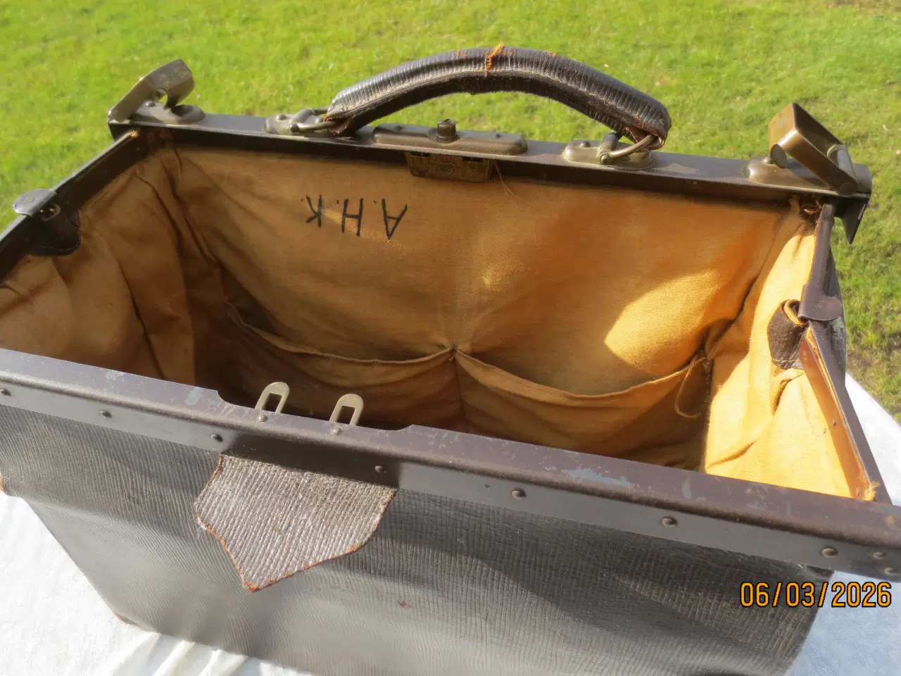 Billede 3 - 1 stk Retro Jordmoder taske