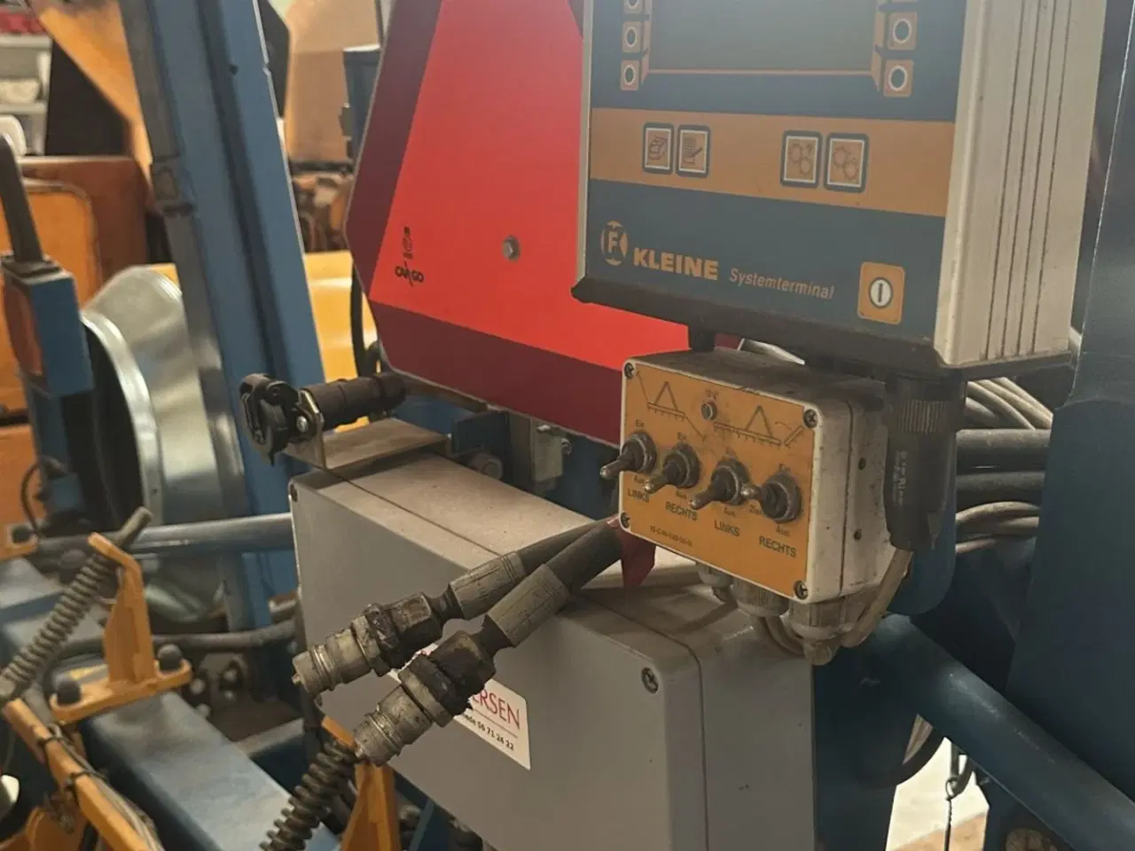 Billede 4 - Kleine Unicorn 3, 12 rækket. Med skær til direkte såning. Utrolig velholdt såmaskine.