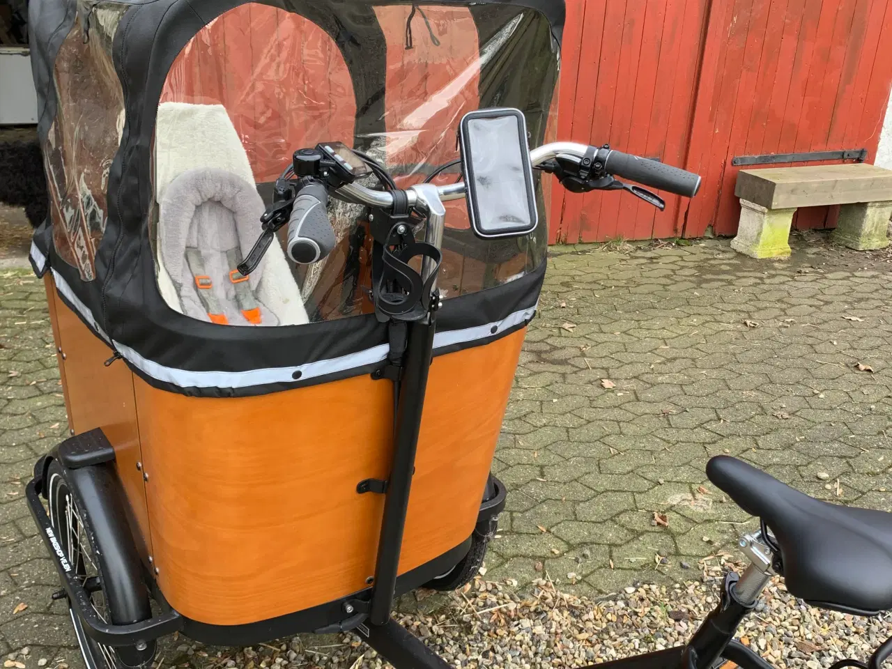 Billede 3 - Ladcykel med el og udstyr