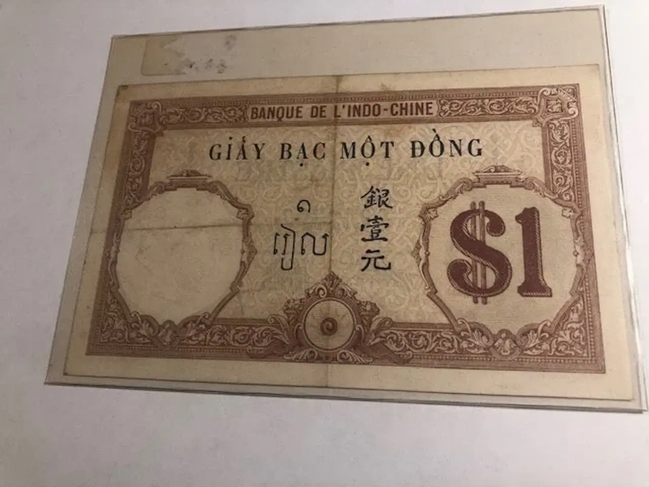 Billede 2 - 1 Piastre French Indochina 1921-1931