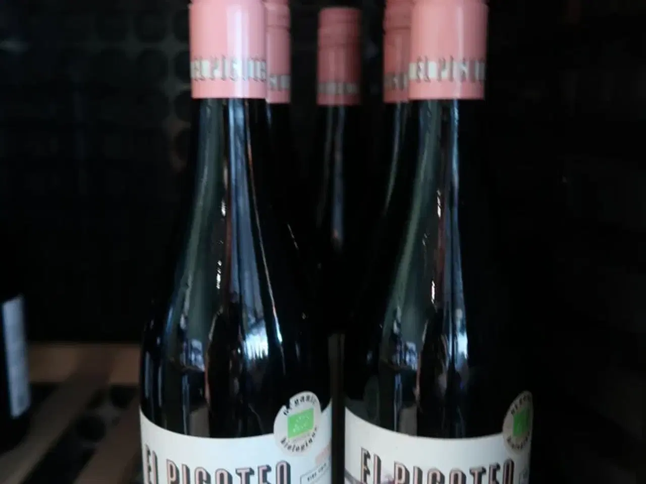 Billede 1 - 5 flasker Rødvin El Picoteo Almansa Uåbnet