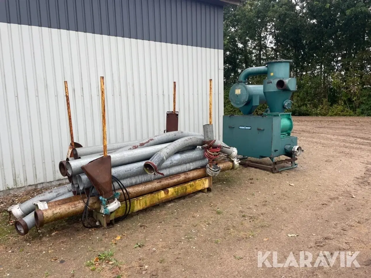 Billede 1 - Suge/tryk blæser Poul Andersen maskinfabrik