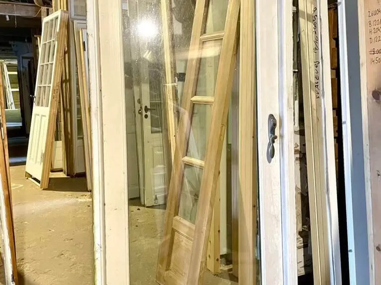 Billede 2 - Brugt terrassedør m. termorude og karm