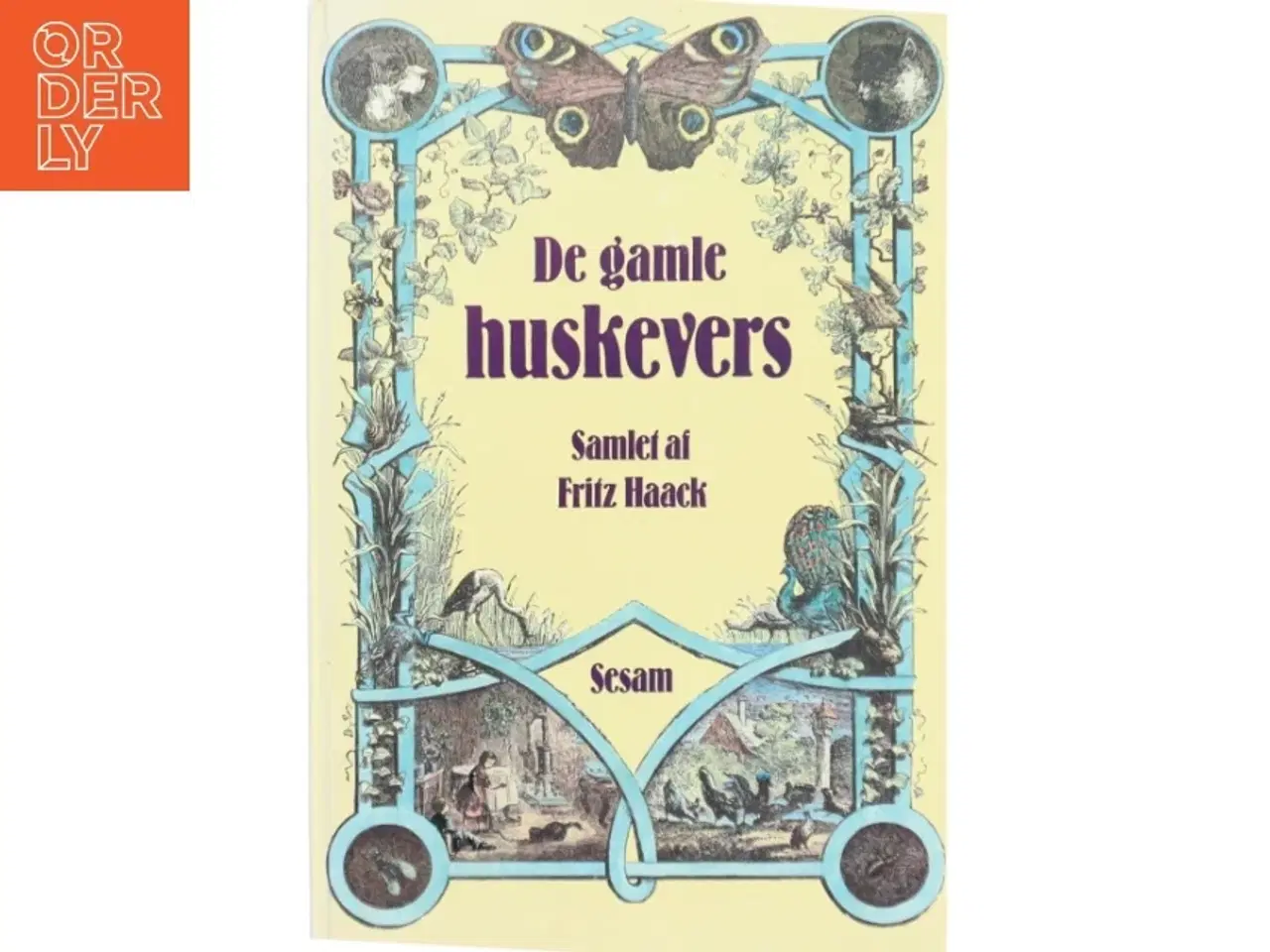 Billede 1 - Bog - De gamle Huskevers samlet af Fritz Haack fra Sesam