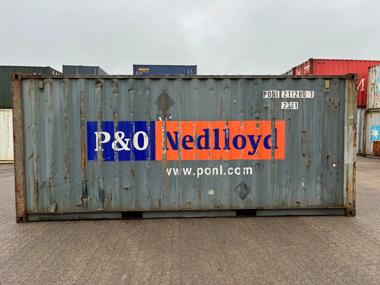 Billede 5 - 20 fods Container- ID: PONU 211260-1
