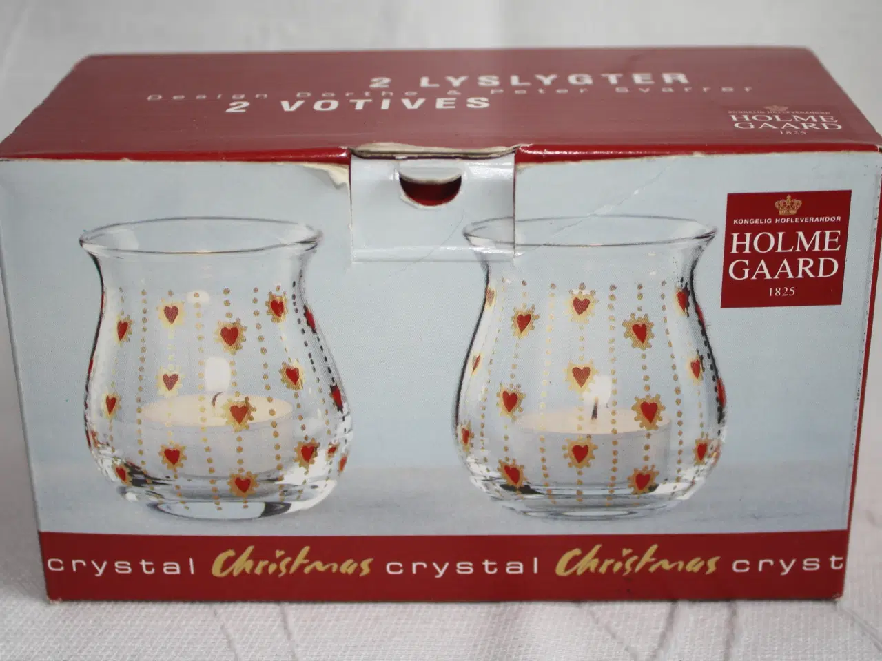 Billede 2 - Lysglas fra Holmegaard