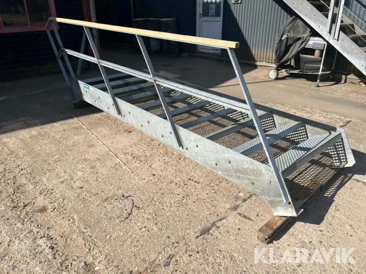 Billede 2 - Trappe galvaniseret