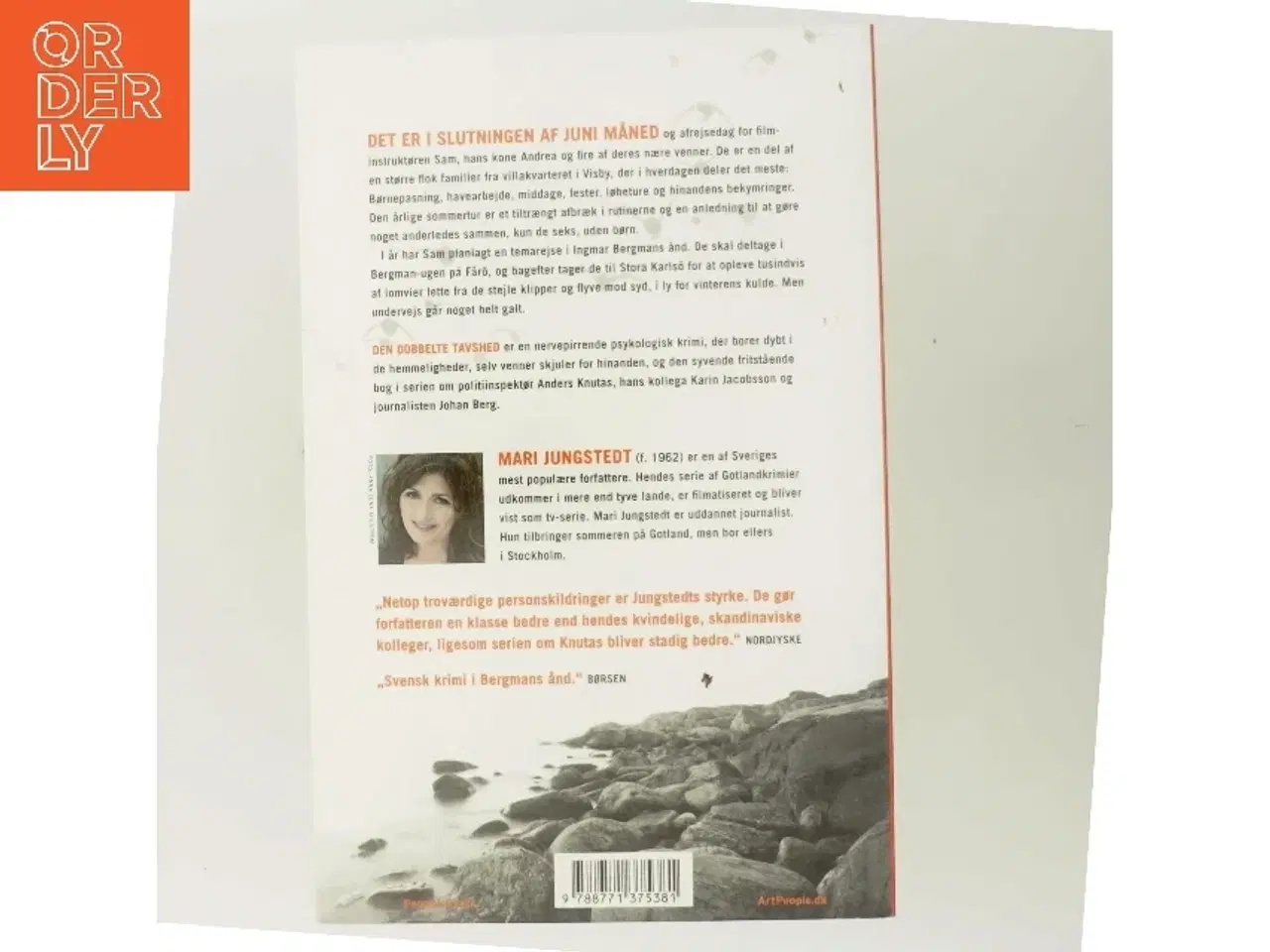 Billede 3 - Den dobbelte tavshed : kriminalroman af Mari Jungstedt (Bog)