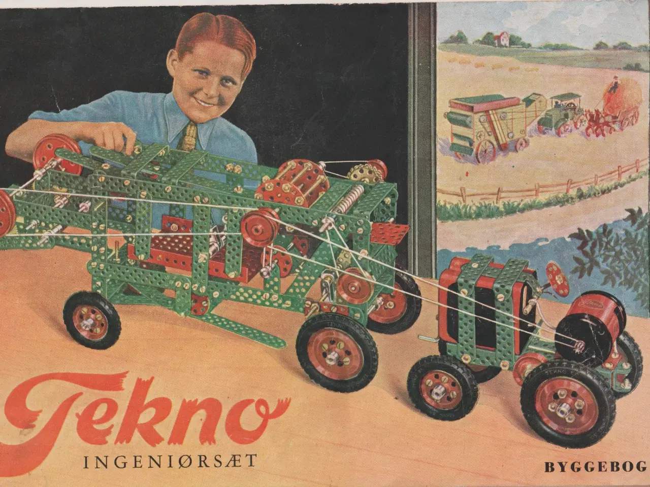 Billede 1 - Byggebog Tekno Ingeniørsæt