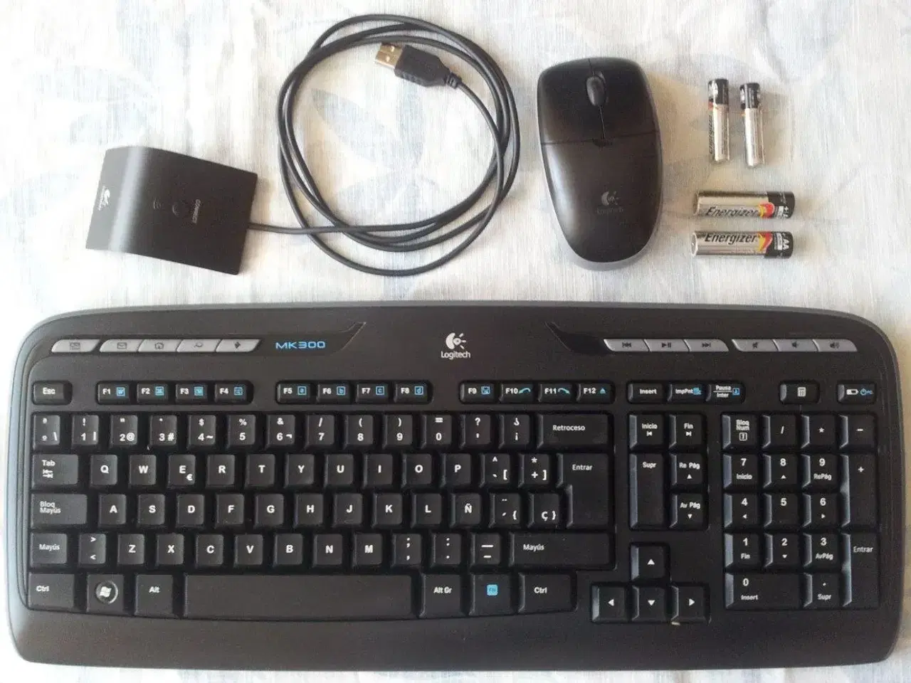 Billede 3 - Logitech MK300 trådløs, tastatur og mus