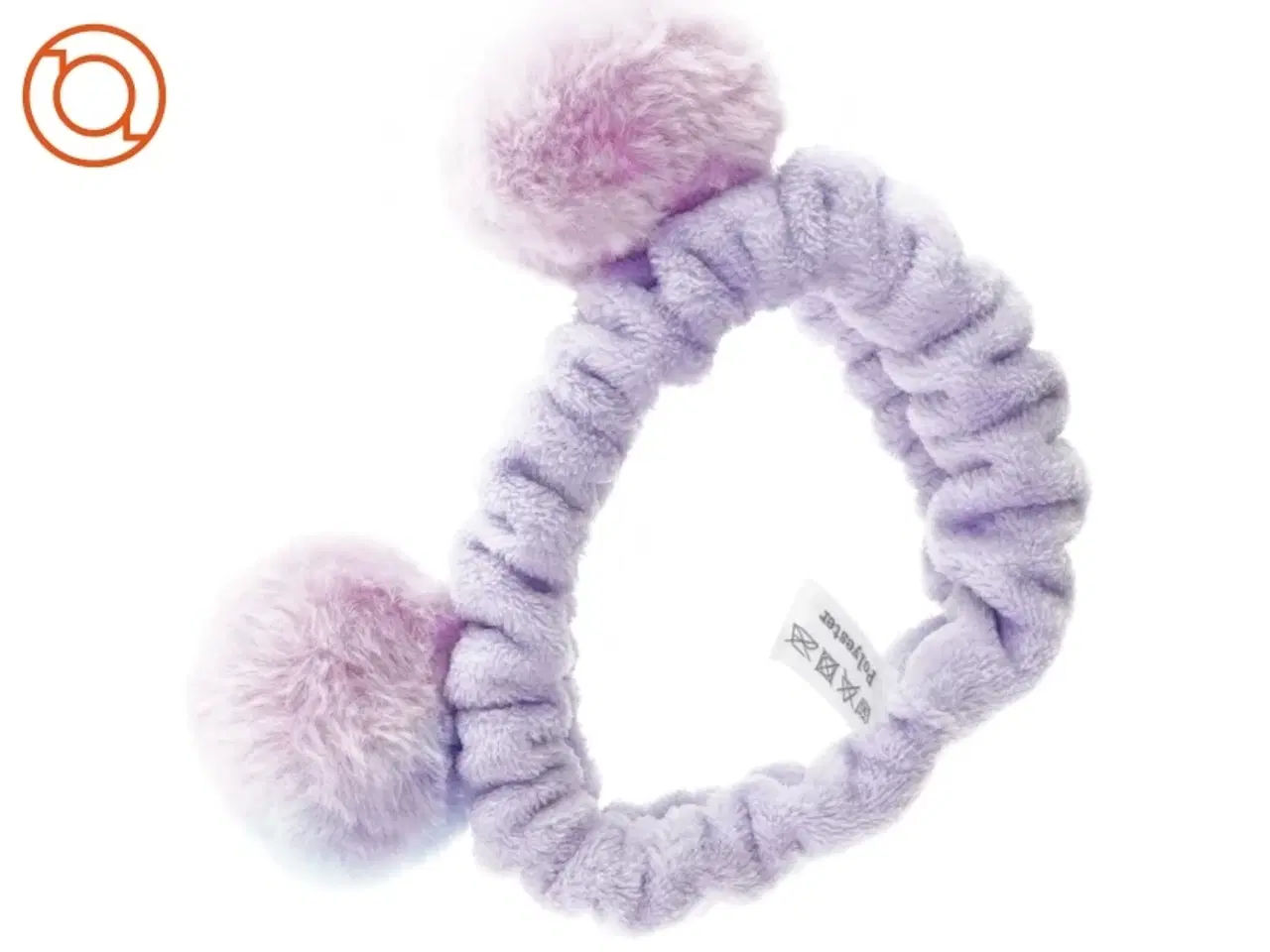 Billede 1 - Hårbånd med pompom&#180;er (str. 13 cm)