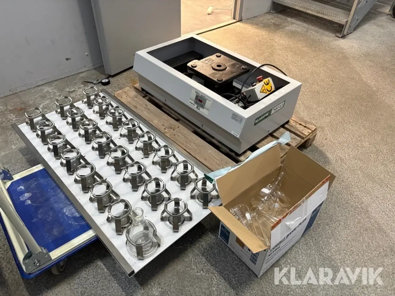 Billede 1 - Orbital shaker Firstek S103 med 24 erlenmeyerflasker