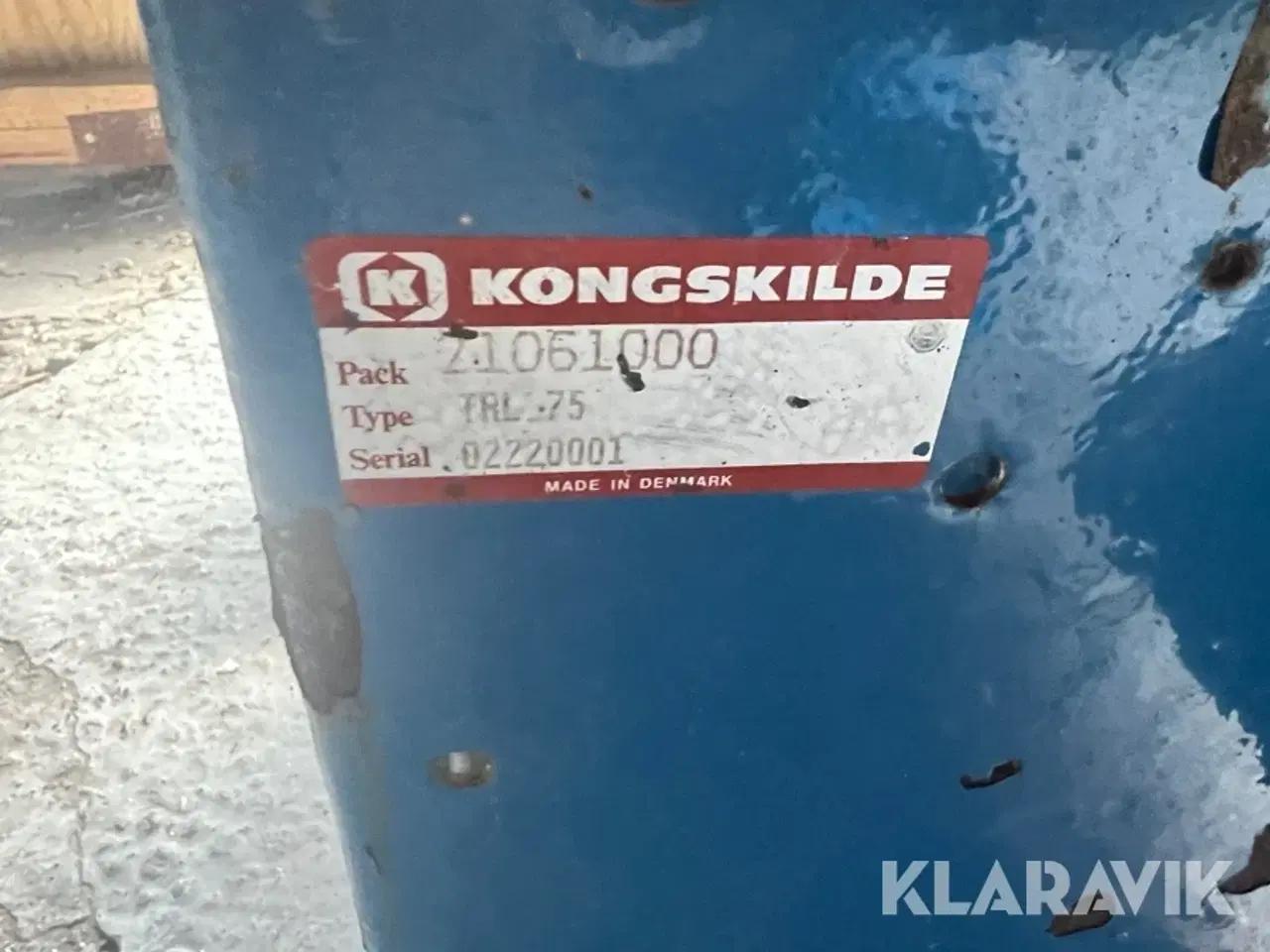 Billede 5 - Kornblæser Kongskilde TRL75