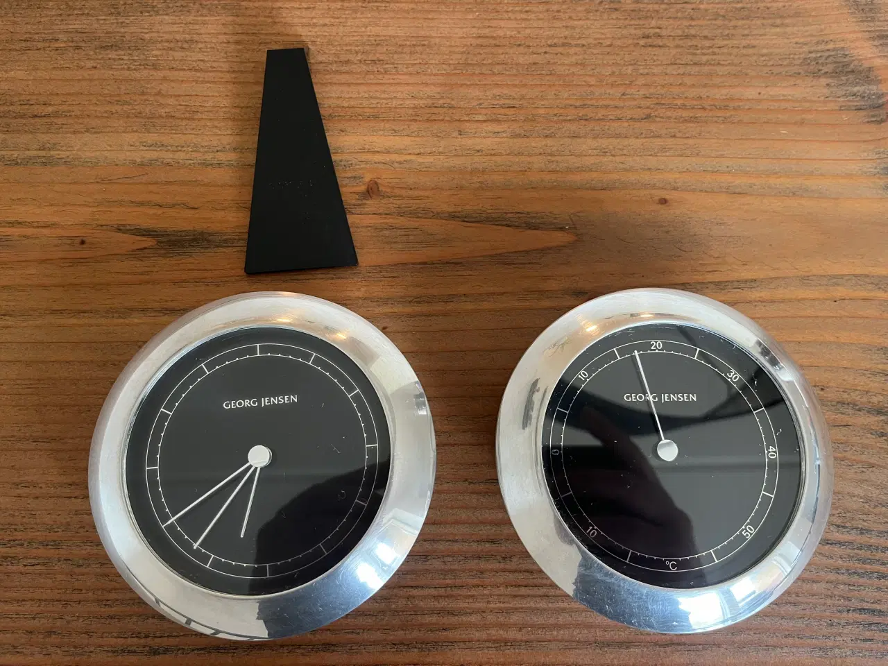 Billede 2 - Georg Jensen ur og termometer sæt