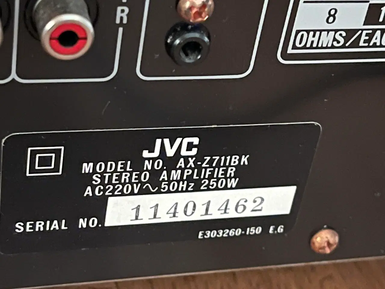 Billede 6 - Vintage JVC AX-711BK SUPER A Class forstærker