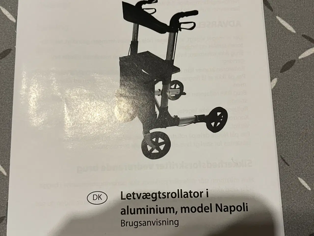 Billede 1 - Rollator helt ny kan afhentes for 500kr i Brørup  