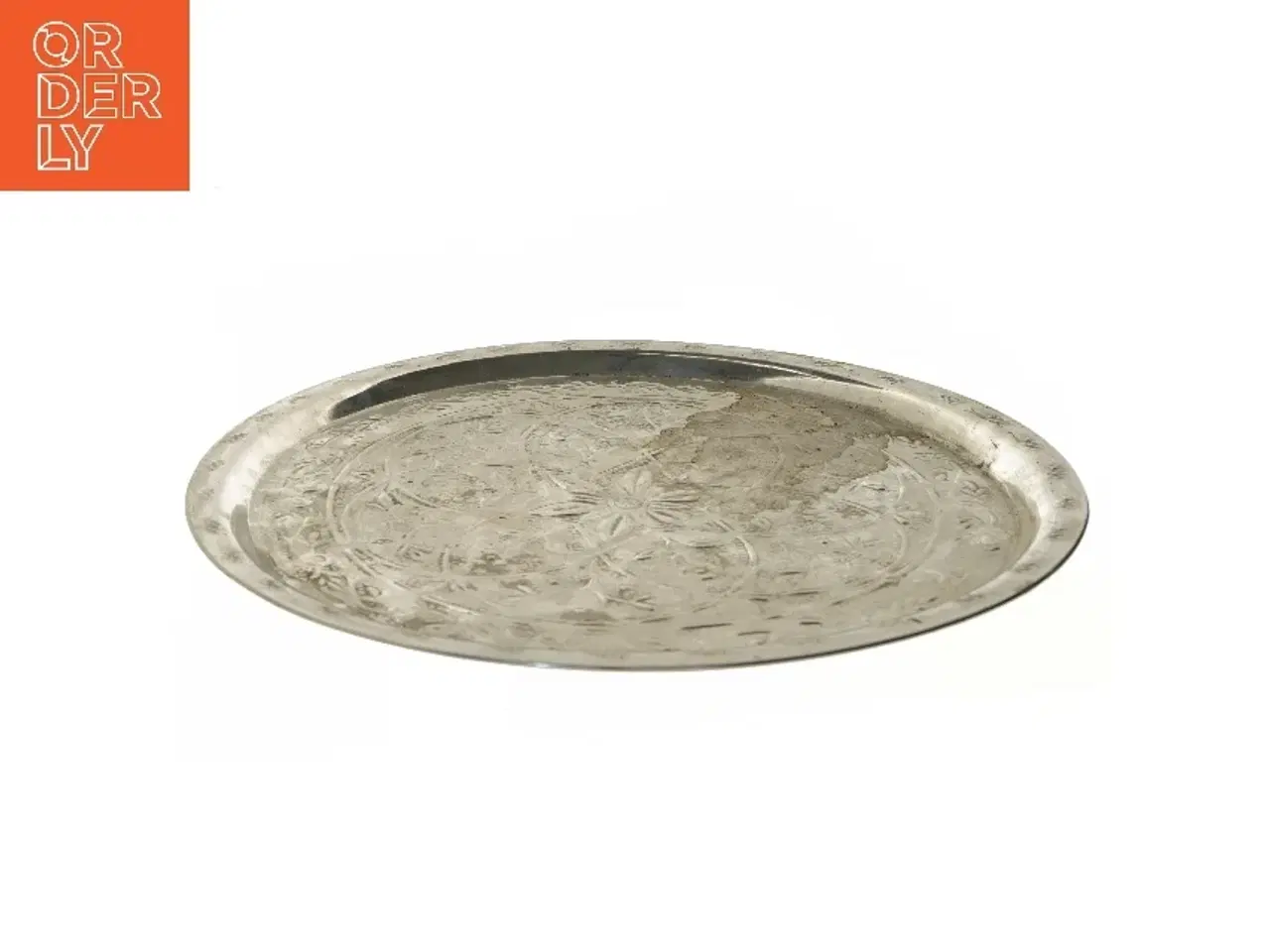 Billede 3 - Dekorativt rundt fad (str. Ø 49 cm)