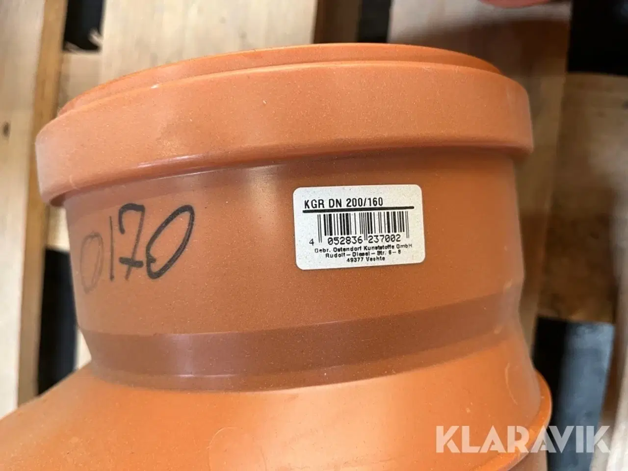 Billede 10 - Overgange, samlestykker og inspektionsbrønde - 4 paller