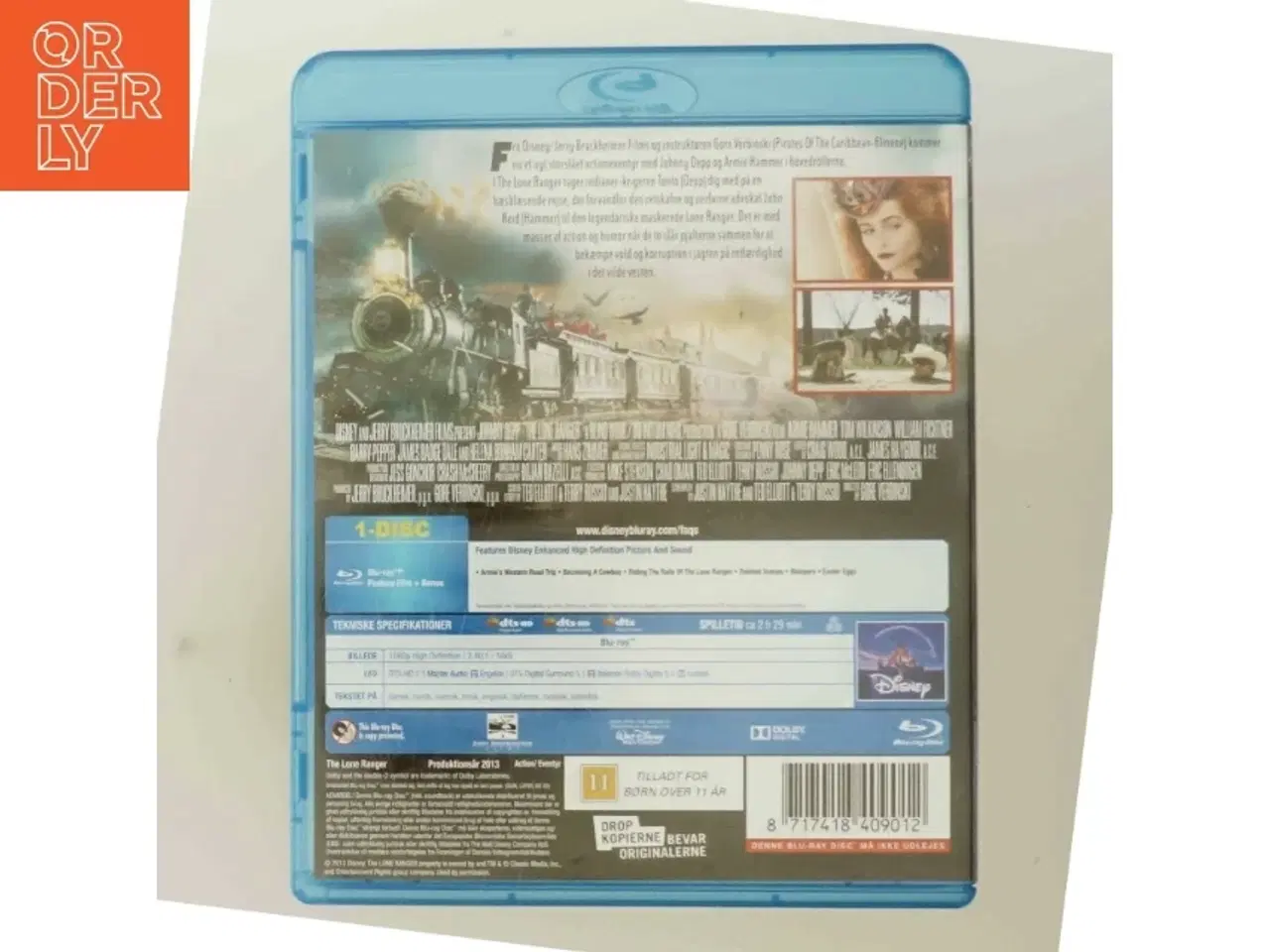 Billede 3 - The Lone Ranger med Johnny Depp (DVD)