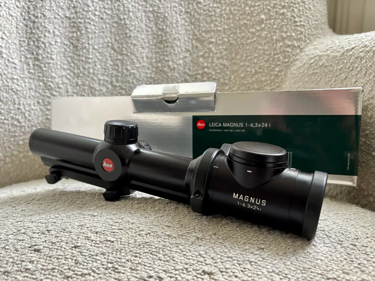 Billede 1 - Leica Magnus 1-6,3x24i kikkert, Blaser montage