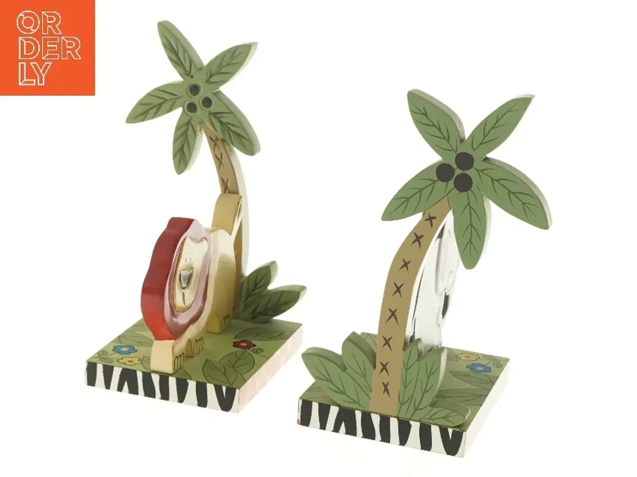 Billede 4 - Bogstøtter med dyremotiv (str. 22x10,5x17 cm)