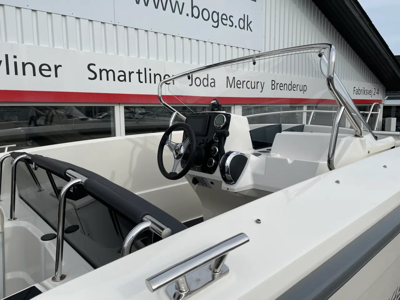 Billede 8 - 548VI Sport X-Line med 100 hk Mercury-EFI 4 takt 2,1L og 1300 kg Brenderup bådtrailer - SOLGT