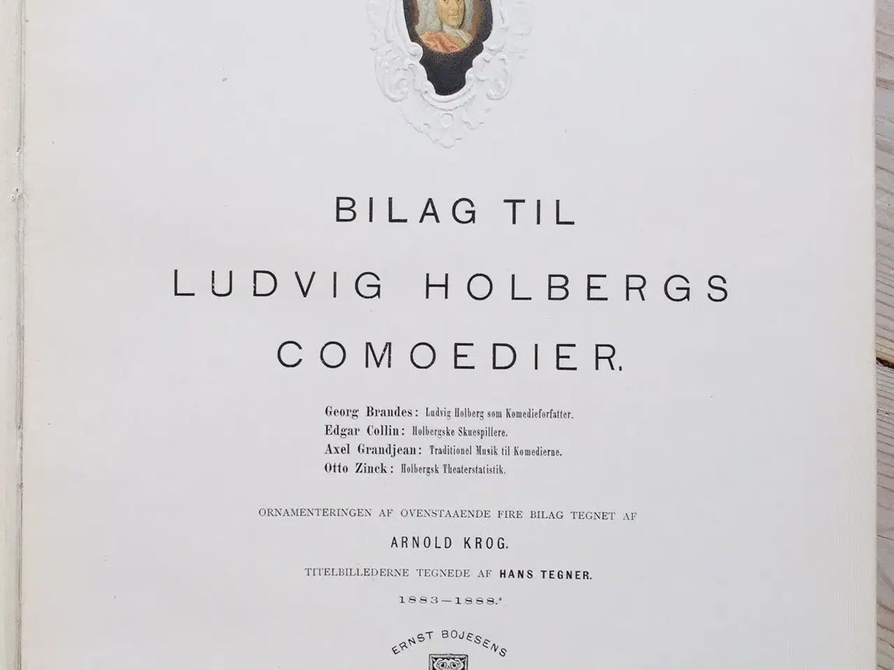 Billede 2 - Jubeludgave af Ludvig Holbergs samtlige comoedier