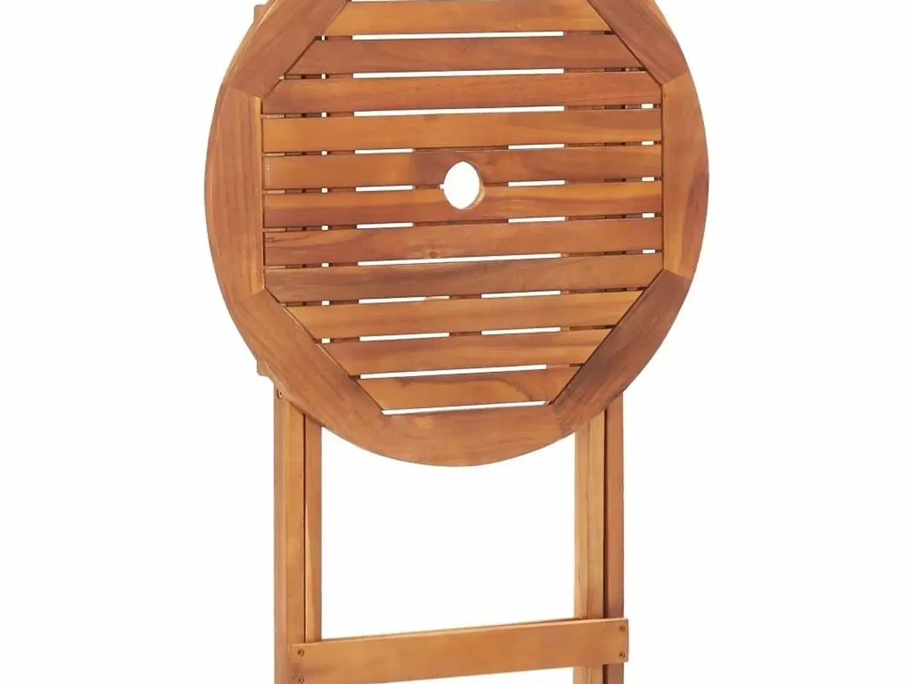 Billede 4 - Foldbart havebord 60 x 75 cm massivt akacietræ