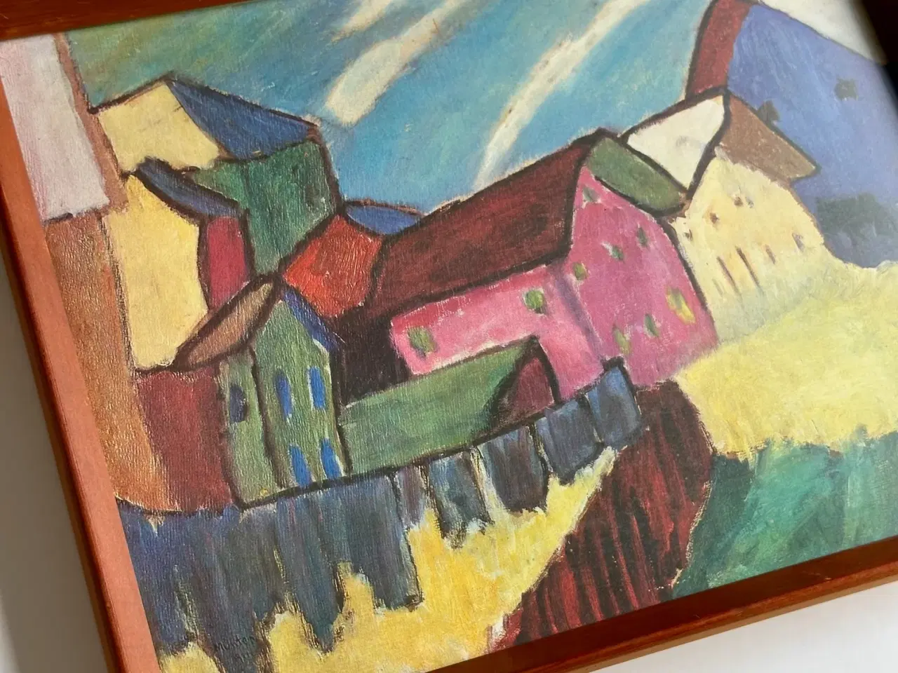 Billede 3 - Gabriele Münter, Landsbygade om Vinteren, 1911