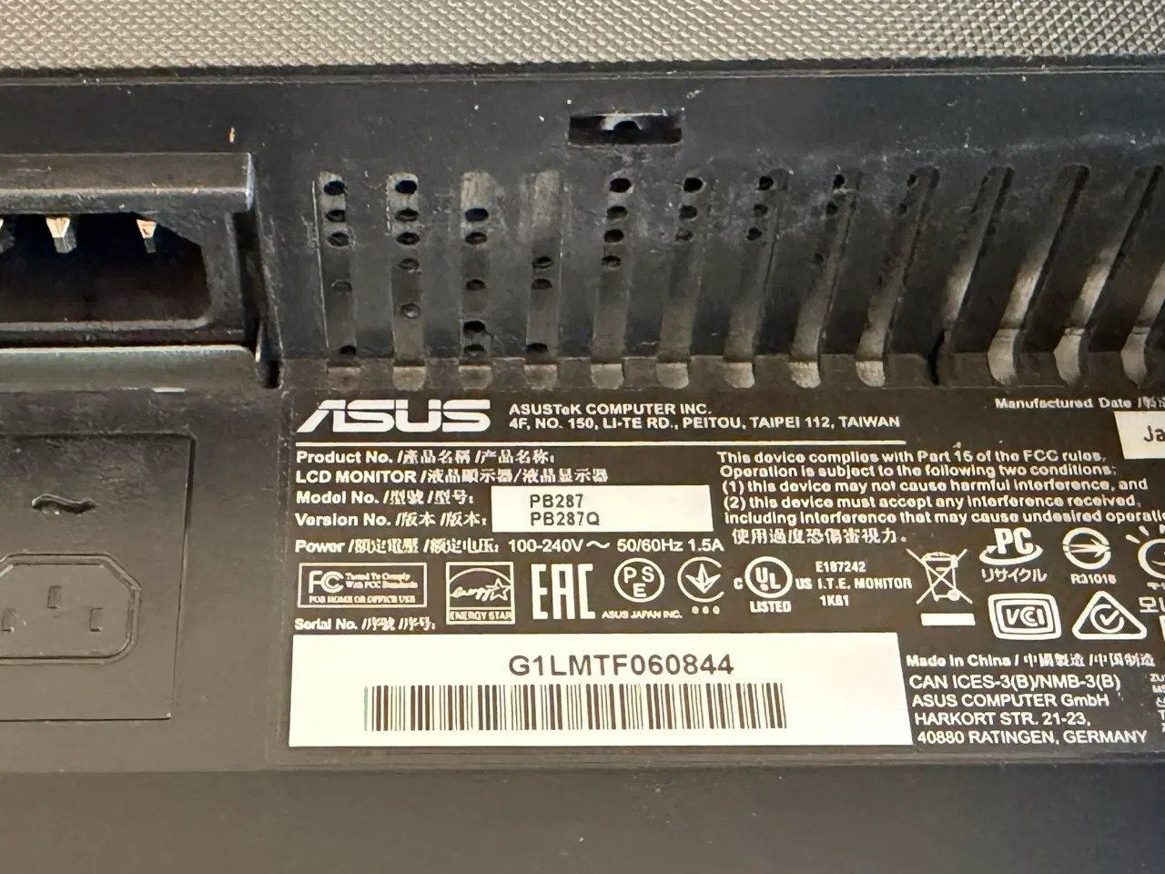 Billede 5 - ASUS PB287Q 28" PC SKÆRM - 4K