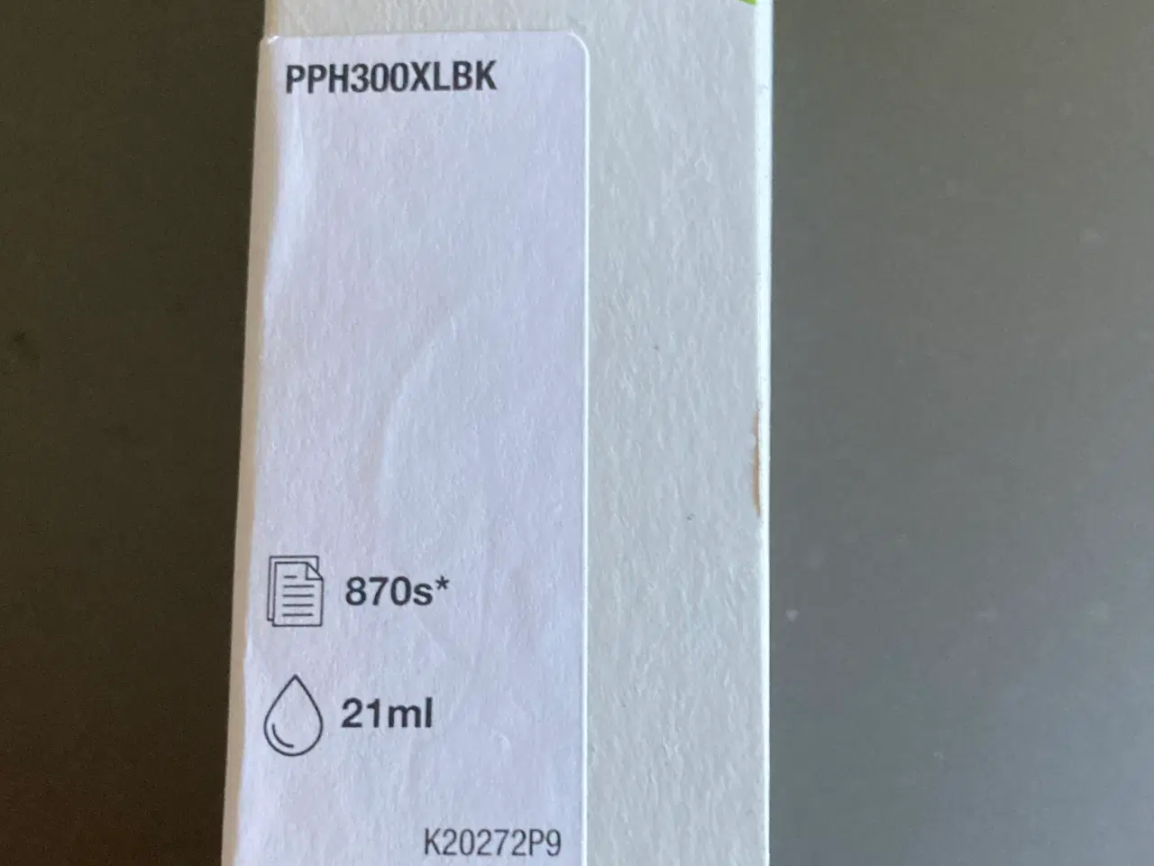 Billede 3 - Genfyldt printerpatron, sort blæk