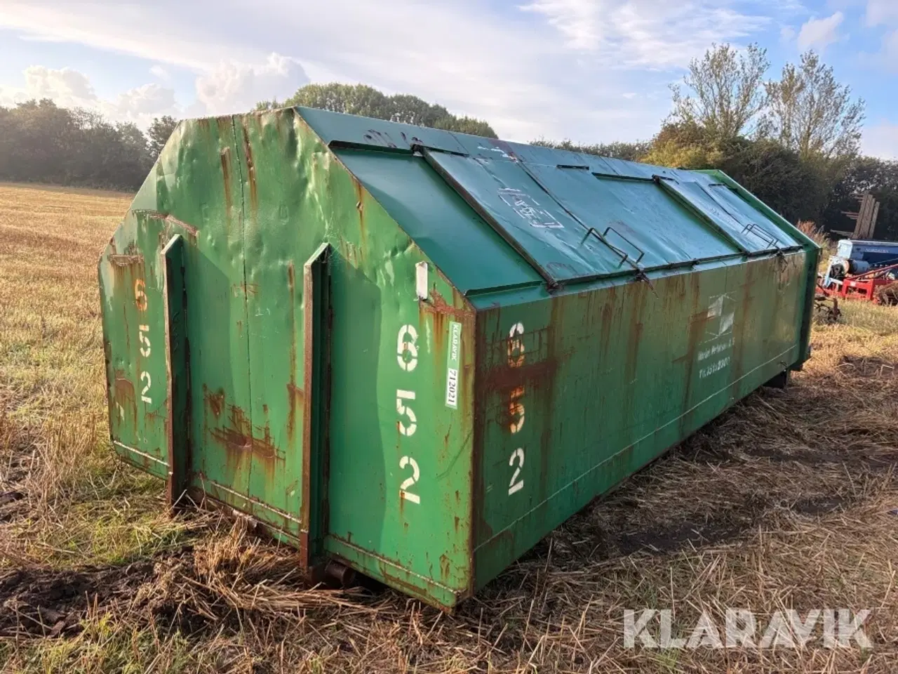 Billede 3 - Affaldscontainer med wejerhejs