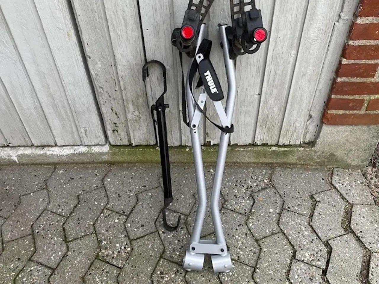 Billede 1 - Cykel holder til bil med nr plade holder til