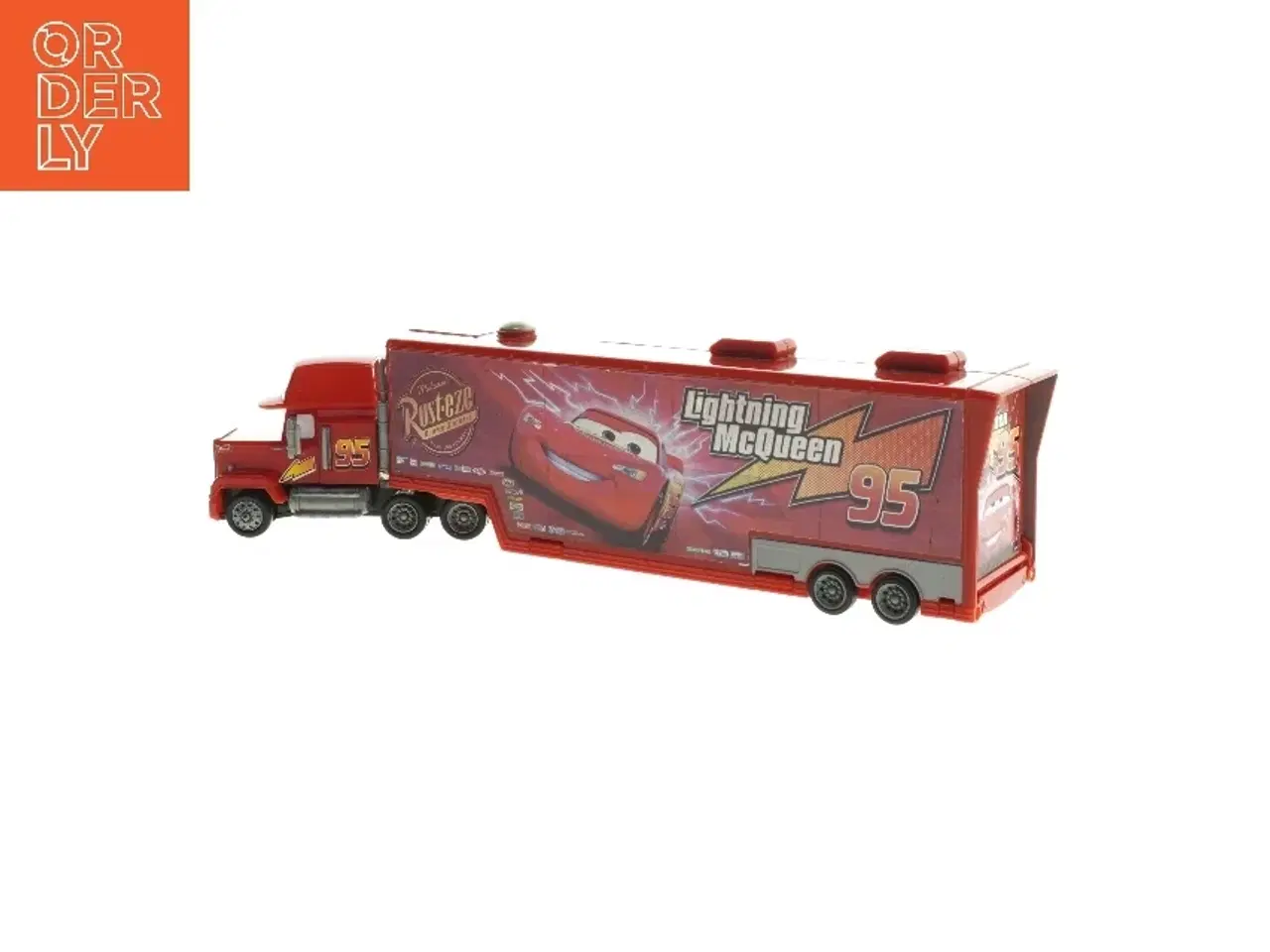 Billede 2 - Lightning McQueen legetøjslastbil fra Disney (str. 8x34x6 cm)