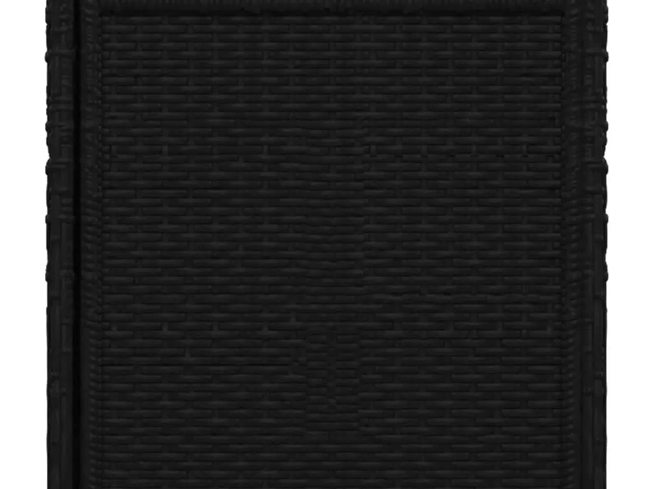 Billede 11 - Liggestol med hynde og tebord polyrattan sort