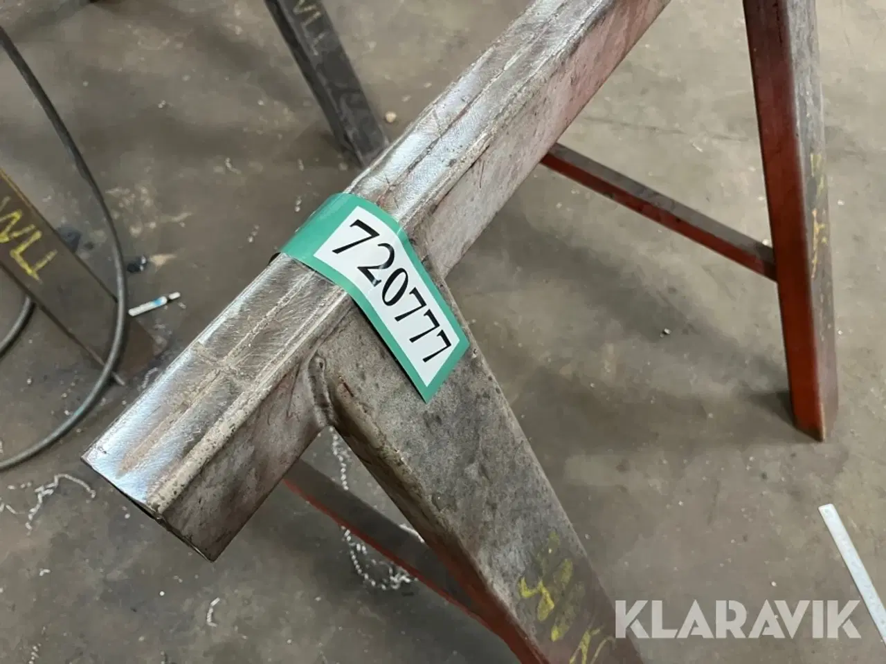 Billede 7 - Svejsebukke 5 styk 500 kg