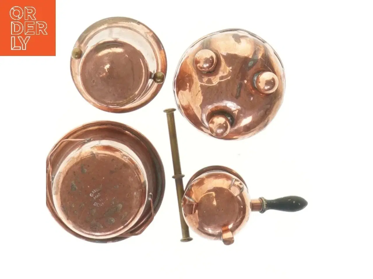 Billede 3 - Kobber mini dekorationspotter fra Cavalier (str. 7-8 cm)