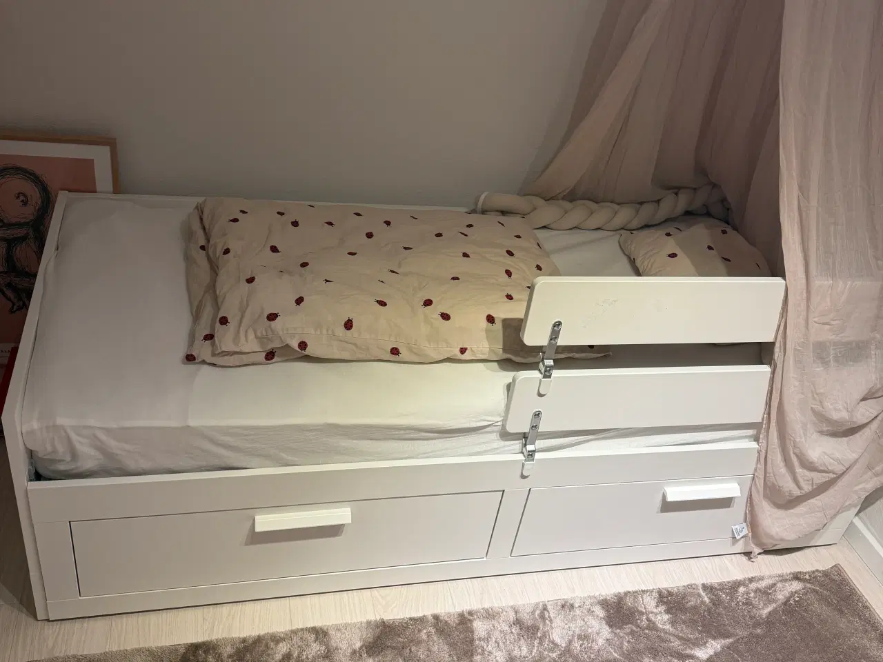 Billede 3 - Senge fra ikea, slet ıkke brugt.