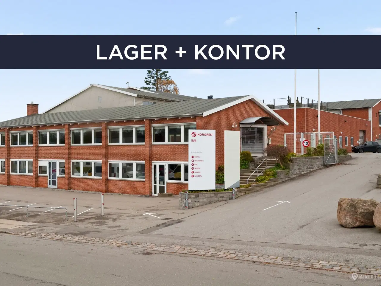 Billede 1 - VESTERLUNDVEJ 18 – Kontor l Lager l Showroom - I alt 1.789 m²