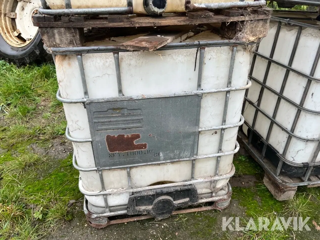 Billede 5 - Palletanke Schultz/Vanleer 1000L 4 styk